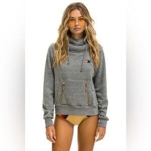 Aviator Nation Ninja Hoodie. Size XL.  NWT.  Charcoal grey.